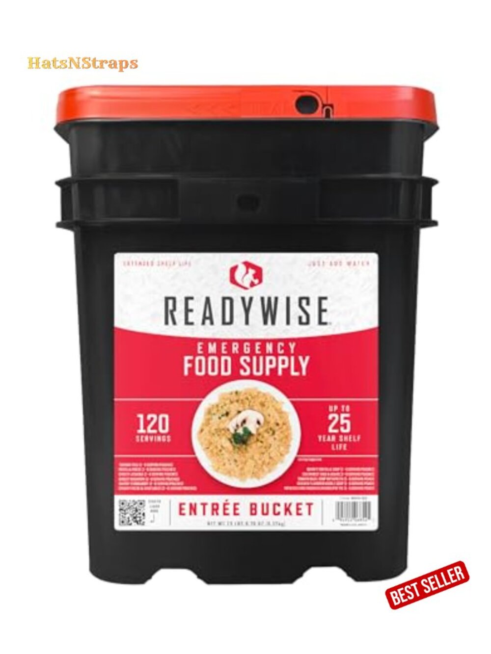 Emergency Survival Food Supply 120 Servings Freeze-Dried Meals